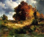 Thomas Moran Autumn oil painting on canvas